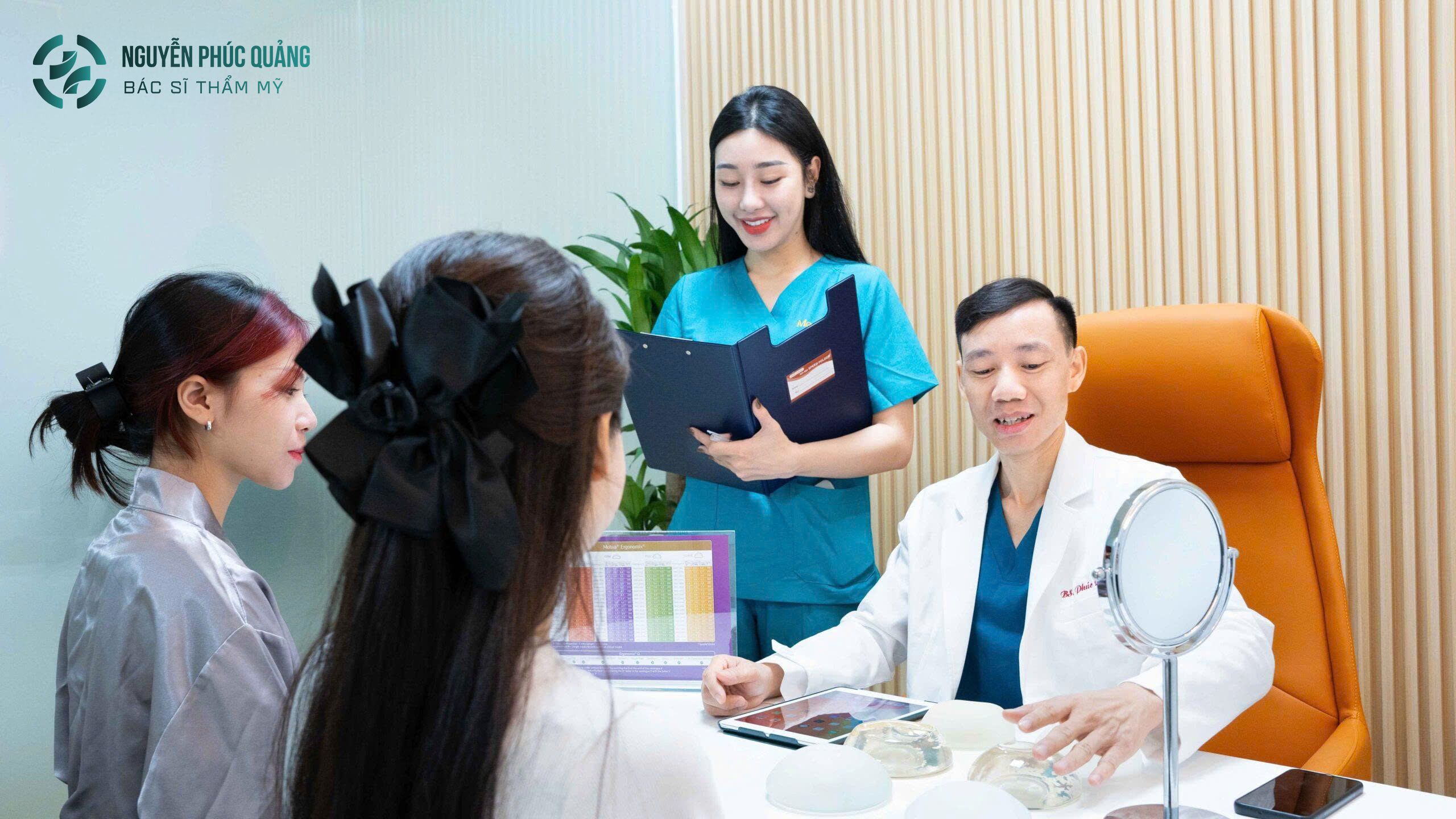 Đánh giá nâng ngực bác sĩ Nguyễn Quảng – Khách hàng nói gì?